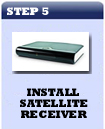 Install satellite receiver