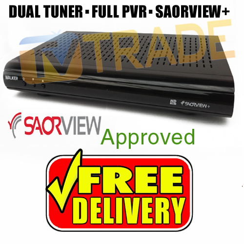 Buy the Walker WP6500TTR Saorview+ PVR Box Online in Ireland