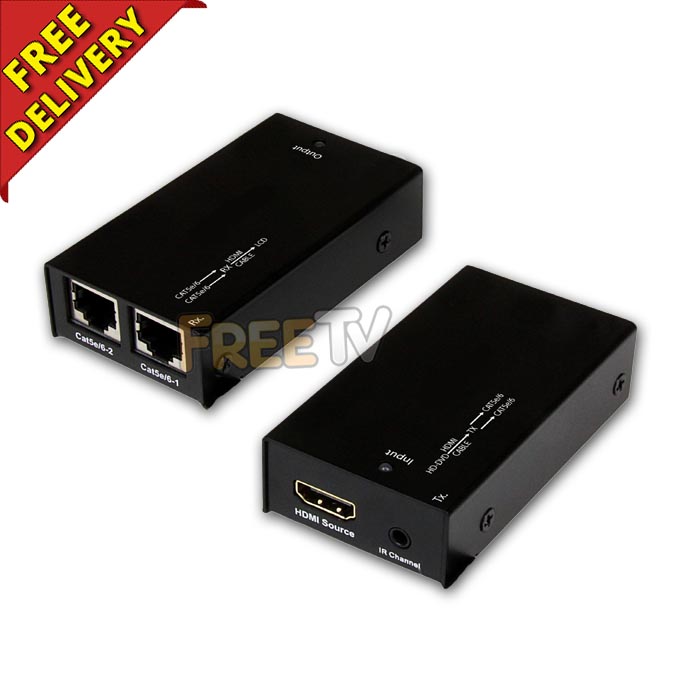 HDMI Over CAT5 Extender Free Next Day Delivery in Ireland