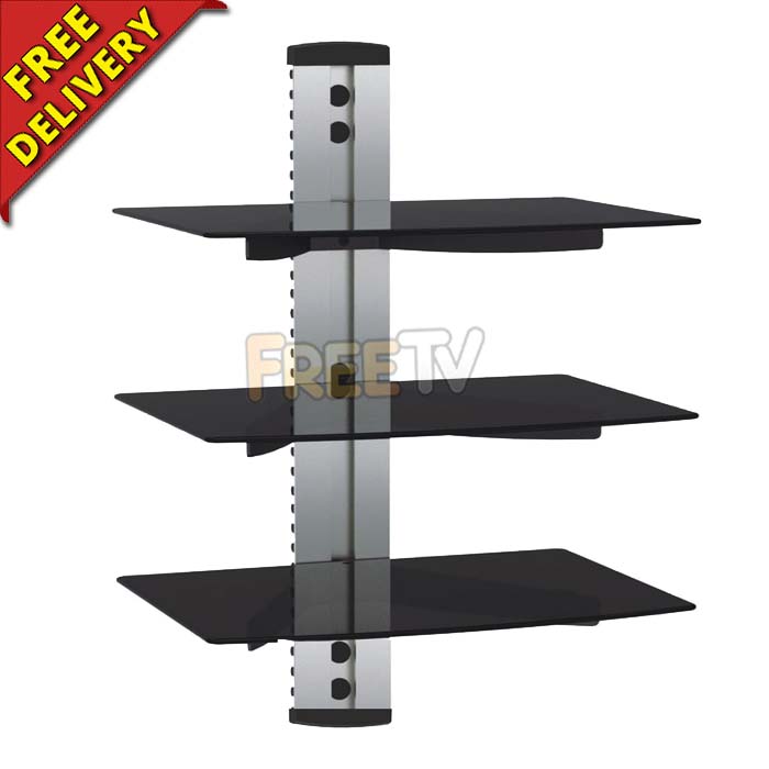 3 Tier Receiver Wall Shelf On Sale Best Prices Free Delivery
