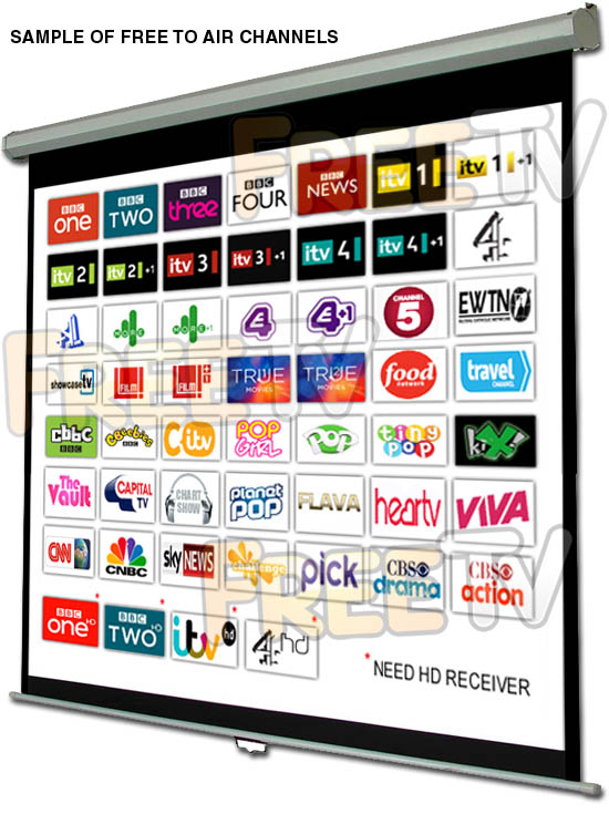 uk free to air channels