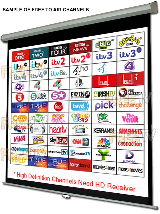 Free To Air Channels List