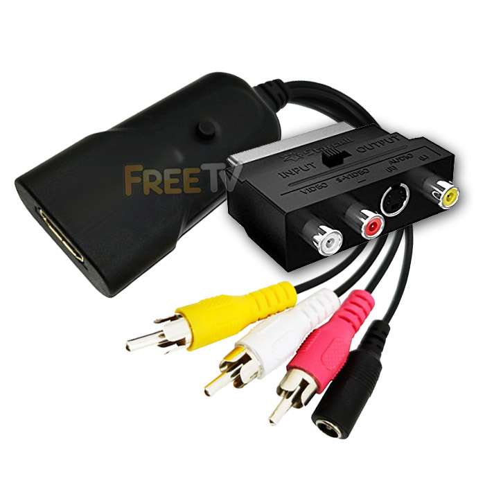 Buy Scart to HDMI Converters / Adapters From Ireland's Online TV Shop