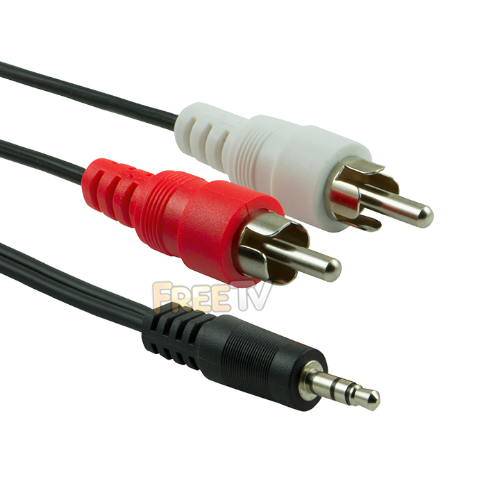 3.5mm Audio Jack to RCA Cable (1.5m)