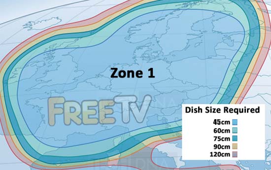 Zone 1 Footprint